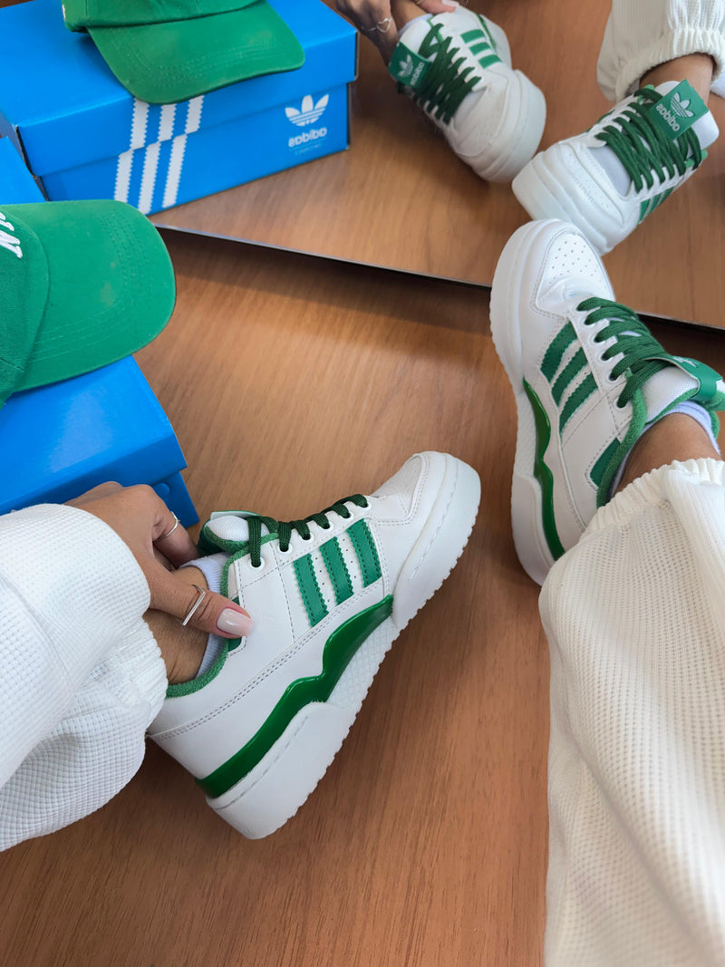 Adidas Forum Branco/Verde