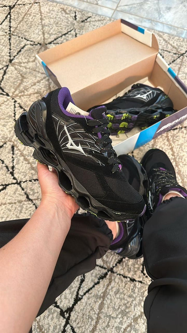 Mizuno LS Flor de Lótus Preto