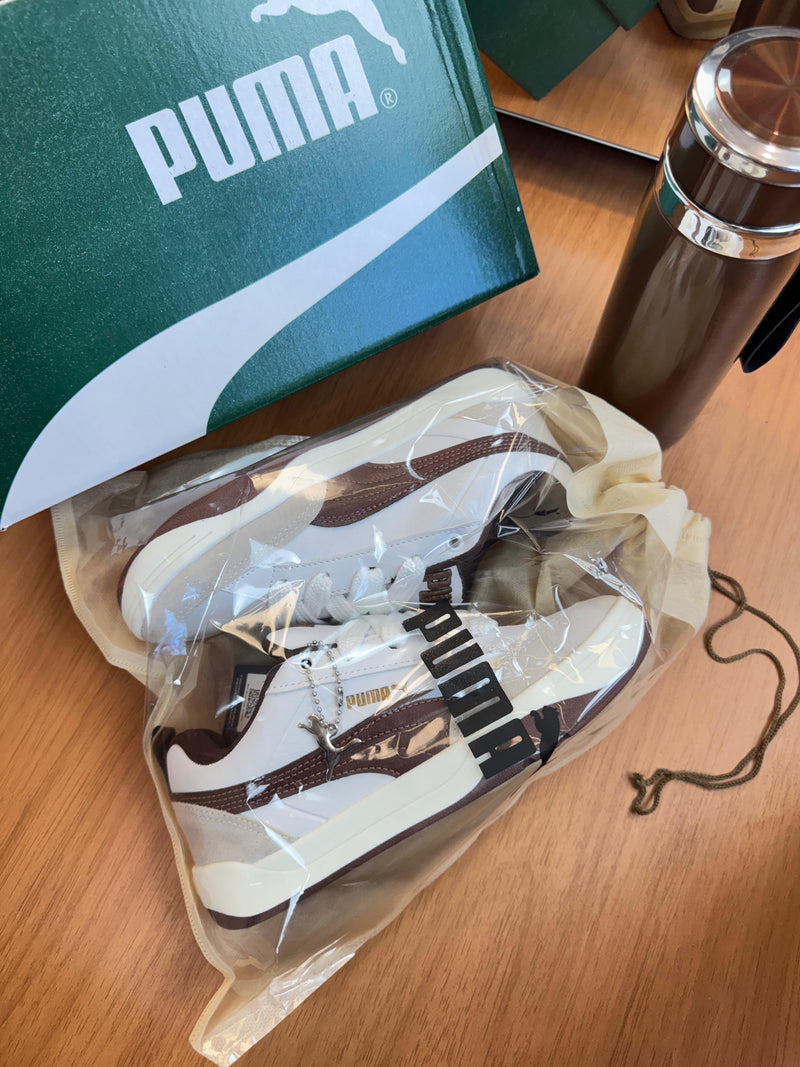 Puma Fenty Linha Luxo Branco/Marrom