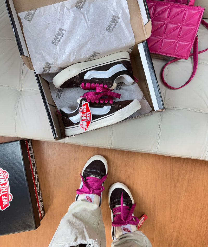 Vans KNU Prime Preto/Rosa