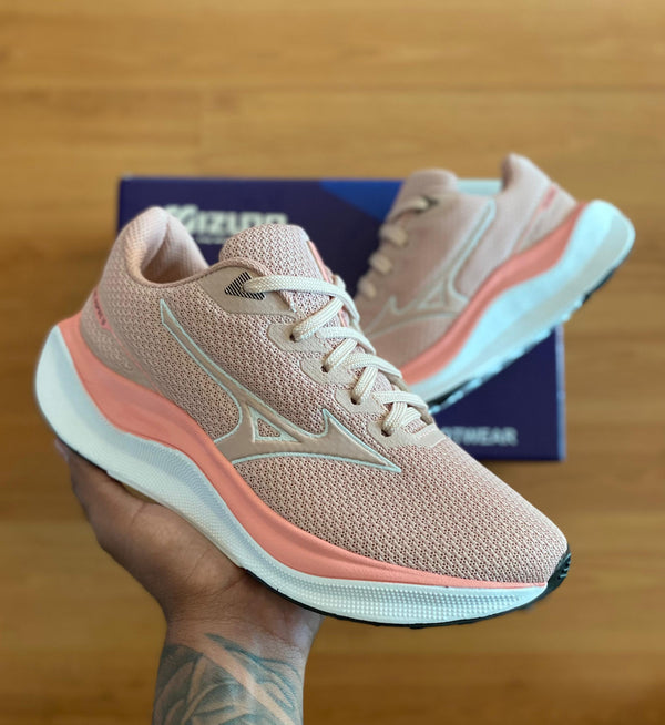 Mizuno Waze Inspire 18 "Rosê/Rosa BB"