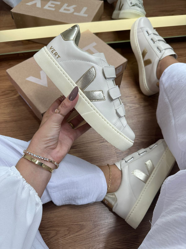 Vert Velcro Off/Ouro